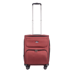 Stratic Bendigo Light + 4-Rollen Kabinentrolley 54 cm - Redwine