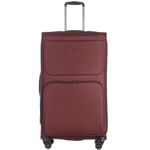 Stratic Bendigo Light + 4-Rollen Trolley 84 cm - redwine