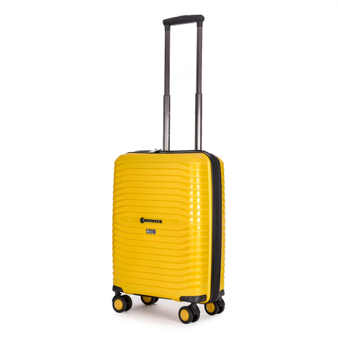 Stratic Bright + 4-Rollen Trolley S 56 cm - Yellow Gold