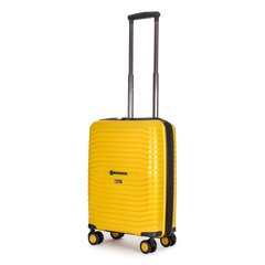 Stratic Bright + 4-Rollen Trolley S 56 cm - Yellow Gold