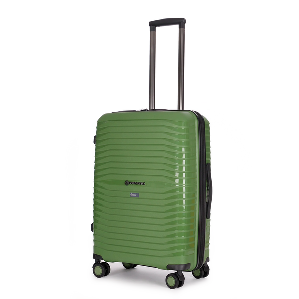 Stratic Bright + 4-Rollen Trolley M 66 cm - Olive