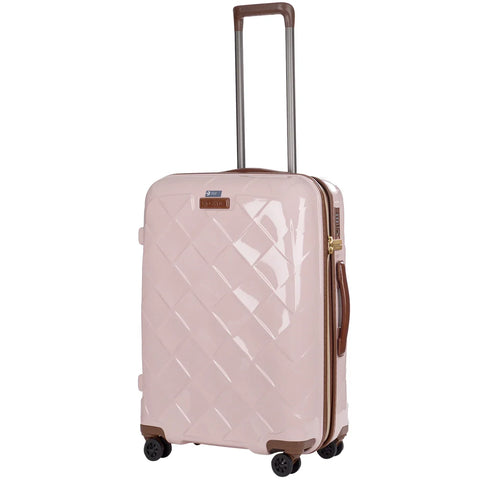 Stratic Leather & More 4-Rollen-Trolley 66 cm - rose