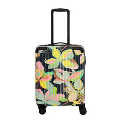 Travelite Cruise 4-Rollen Trolley 55 cm - Gelbe Orchidee