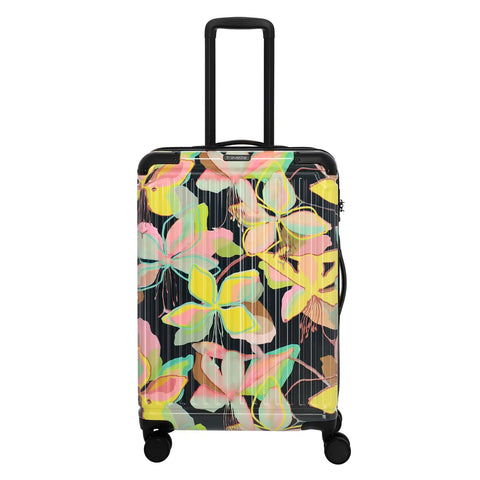 Travelite Cruise 4-Rollen Trolley 67 cm - Gelbe Orchidee