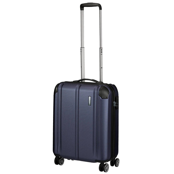 Travelite City 4-Rollen-Bordtrolley 55 cm - marine