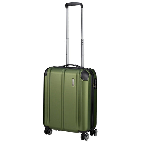 Travelite City 4-Rollen-Bordtrolley 55 cm - gr¨¹n