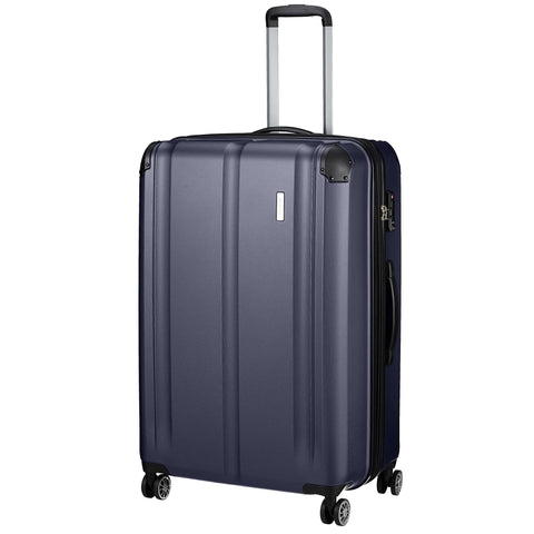 Travelite City 4-Rollen-Trolley 77 cm - marine
