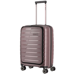 Travelite Air Base 4-Rollen Kabinentrolley mit Vortasche 55 cm - Flieder