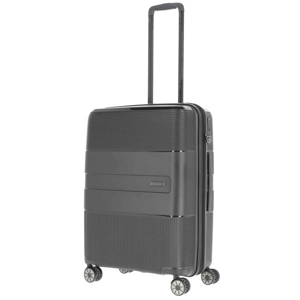Travelite Waal 4-Rollen Kabinentrolley 55 cm - Schwarz