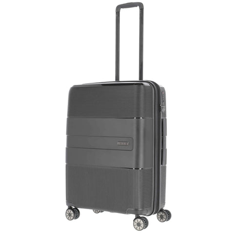 Travelite Waal 4-Rollen Kabinentrolley 55 cm - Schwarz