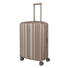 Travelite Paros 4-Rollen Trolley M 65 cm - Capucchino