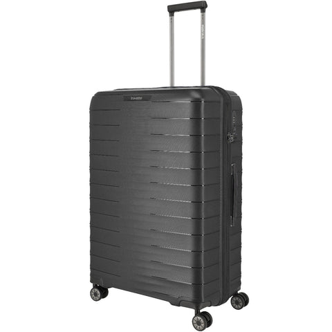 Travelite Mooby 4-Rollen Trolley 77 cm - Schwarz
