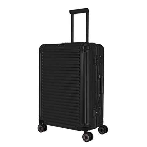 Travelite Next 4-Rollen Trolley M 67 cm - Schwarz