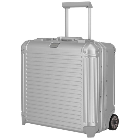Travelite Next 2-Rollen Businesstrolley 45 cm - silber