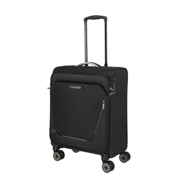 Travelite Jetpack Max Cabin 4-Rollen Trolley 55 cm - Schwarz