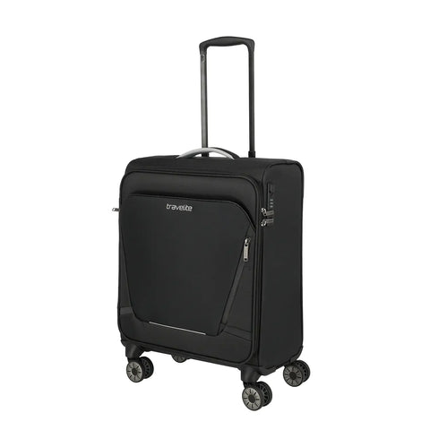 Travelite Jetpack Max Cabin 4-Rollen Trolley 55 cm - Schwarz