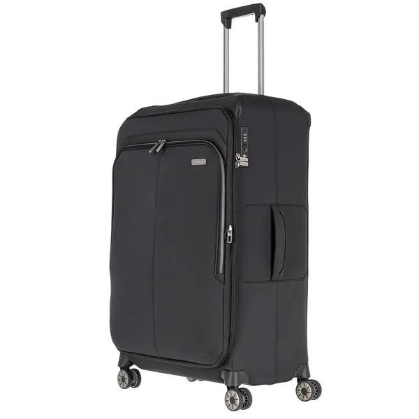 Travelite Priima 4-Rollen Trolley M 68 cm - Schwarz