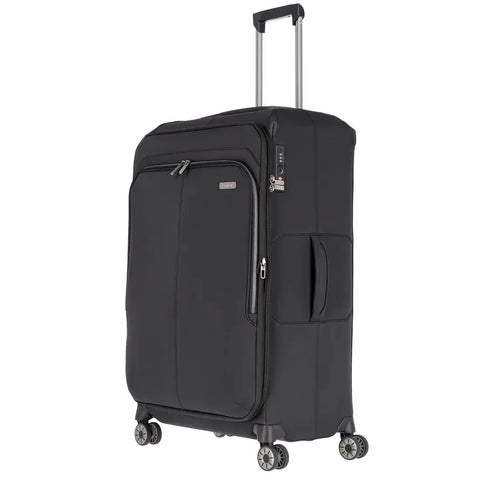 Travelite Priima 4-Rollen Trolley M 68 cm - Schwarz
