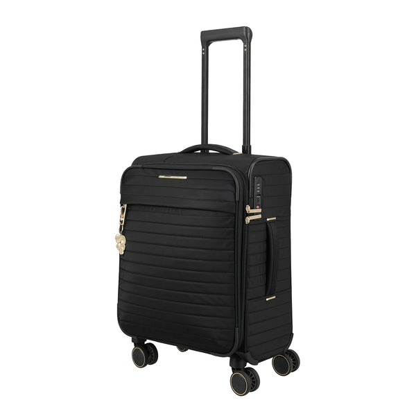 BARBARA & travelite Stepp 4-Rad Trolley S 55 cm - Schwarz