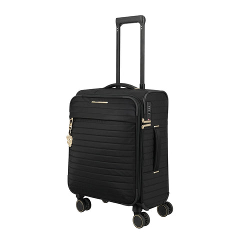 BARBARA & travelite Stepp 4-Rad Trolley S 55 cm - Schwarz
