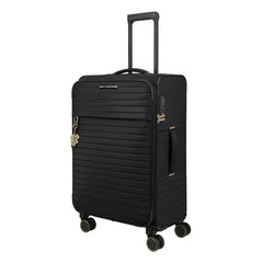 BARBARA & travelite Stepp 4-Rad Trolley M 68 cm - Schwarz
