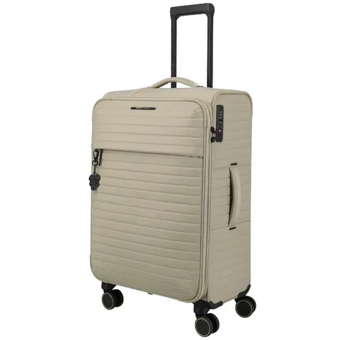BARBARA & travelite Stepp 4-Rad Trolley M 68 cm - Satin Nude