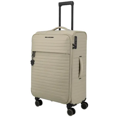 BARBARA & travelite Stepp 4-Rad Trolley M 68 cm - Satin Nude