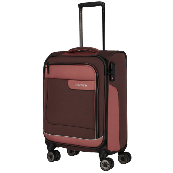 Travelite Viia 4-Rollen Trolley 55 cm - Fr¨¹hlingsrose