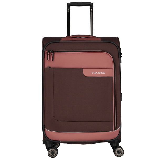 Travelite Viia 4-Rollen Trolley 67 cm - Fr¨¹hlingsrose