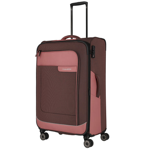 Travelite Viia 4-Rollen Trolley 77 cm - Fr¨¹hlingsrose