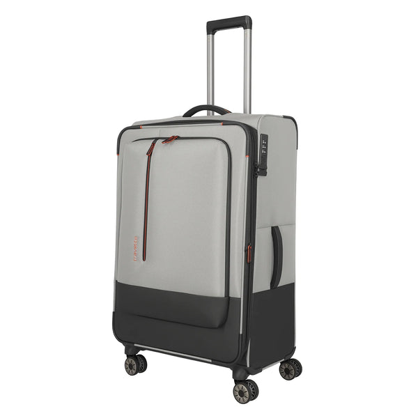 Travelite Crosslite 5.0 4-Rollen Trolley L 77 cm - Natur