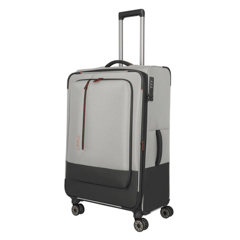 Travelite Crosslite 5.0 4-Rollen Trolley L 77 cm - Natur
