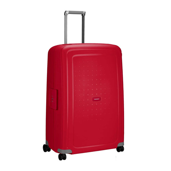 Samsonite S Cure Spinner 4-Rollen-Hartschalentrolley 81 cm - crimson red