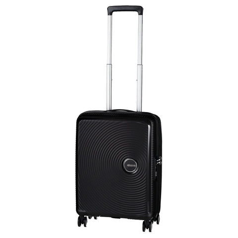 American Tourister Soundbox 4-Rollen-Bordtrolley 55 cm - bass black