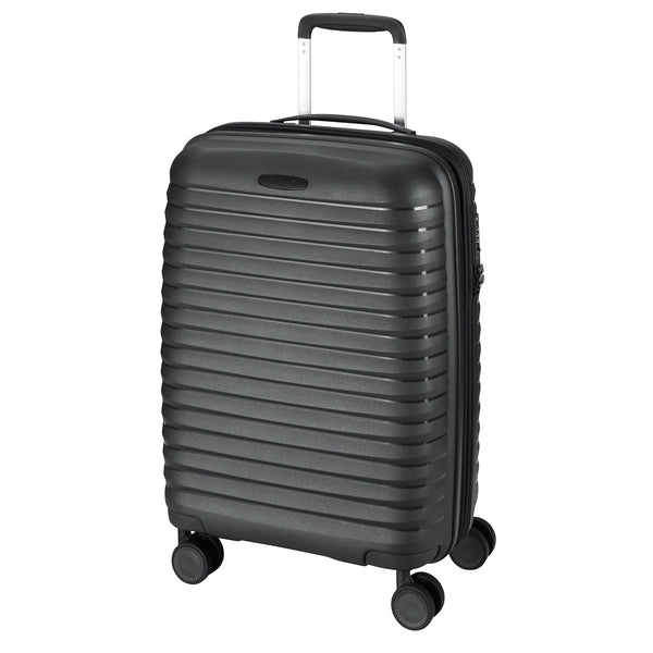 d&n Travel Line 4500 4-Rollen Kabinentrolley 55 cm - Black