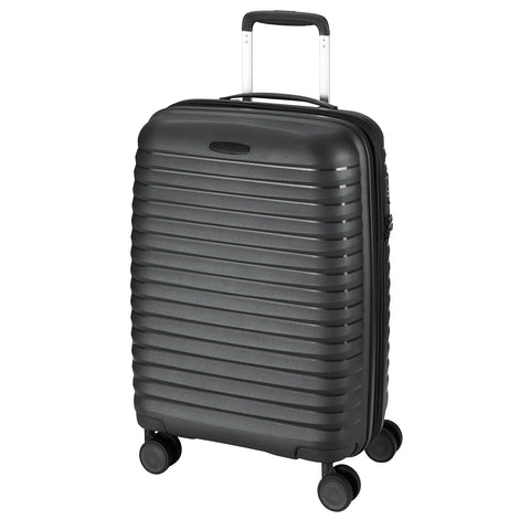 d&n Travel Line 4500 4-Rollen Kabinentrolley 55 cm - Black