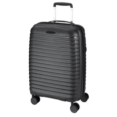 d&n Travel Line 4500 4-Rollen Kabinentrolley 55 cm - Black