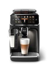 Philips Serie 5400 Kaffeevollautomat – LatteGo Milchsystem, 12 Kaffeespezialitäten, Intuitives Display, 4 Benutzerprofile, Chrom (EP5447/90)