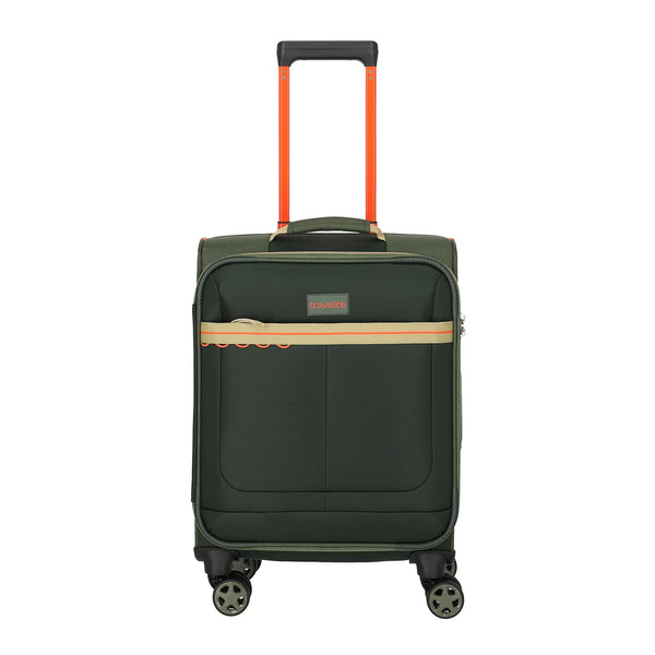 Travelite Color Craze 4-Rollen Trolley S 55 cm - Oliv