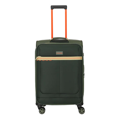 Travelite Color Craze 4-Rollen Trolley M 66 cm - Oliv