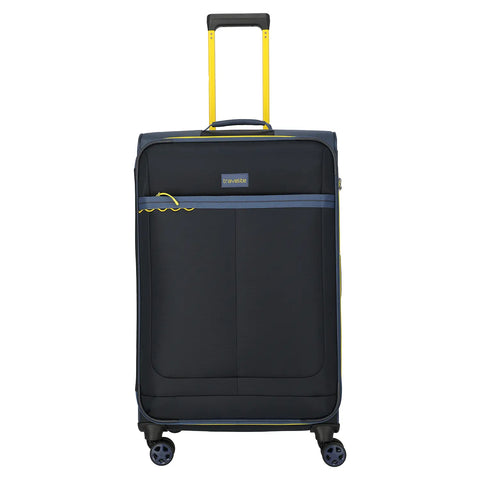 Travelite Color Craze 4-Rollen Trolley L 77 cm - Dunkelblau