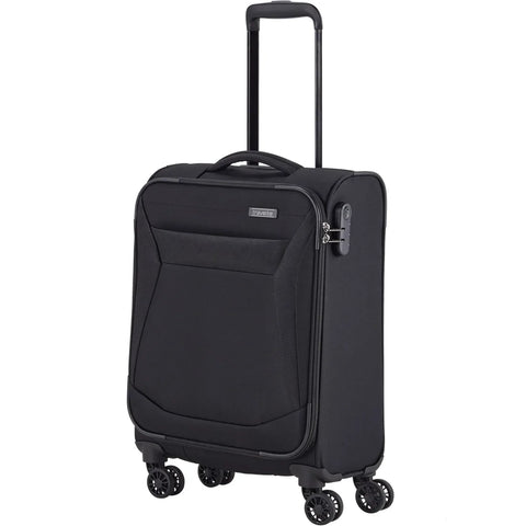 Travelite Chios 4-Rollen Kabinentrolley S 55 cm - Schwarz