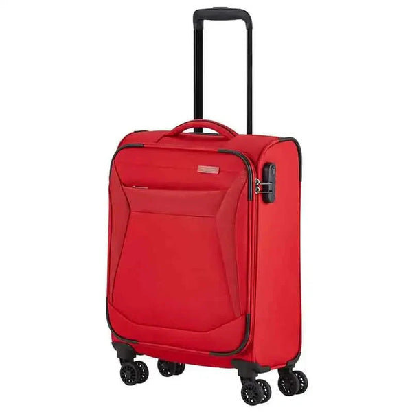 Travelite Chios 4-Rollen Kabinentrolley S 55 cm - Rot