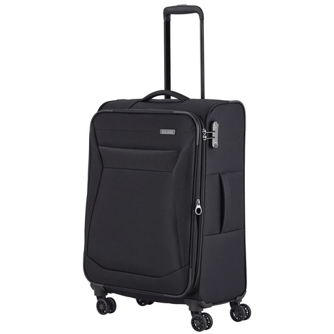 Travelite Chios 4-Rollen Trolley M 67 cm - Schwarz