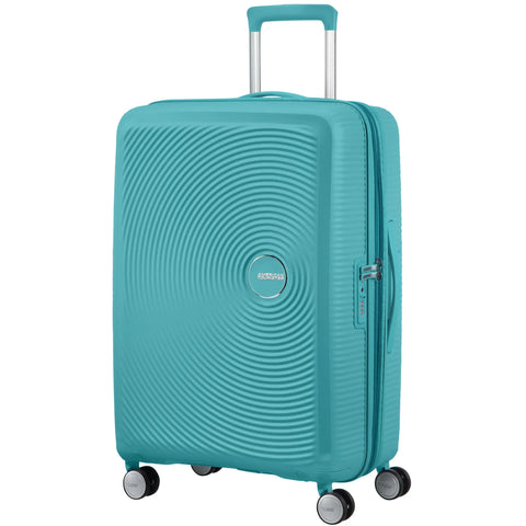 American Tourister Soundbox 4-Rollen-Trolley 67 cm - turquoise tonic