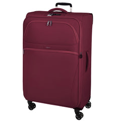 d&n Travel Line 9104 4-Rollen Trolley 78 cm - Dunkelrot