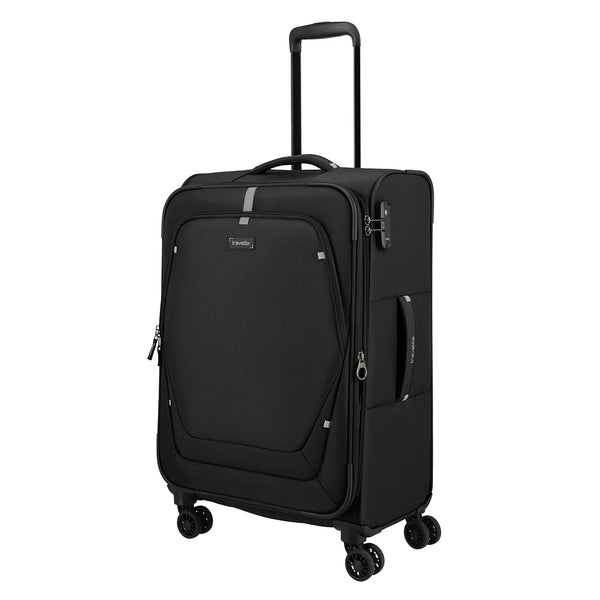 Travelite Umbria 4-Rollen Trolley M 67 cm - Black