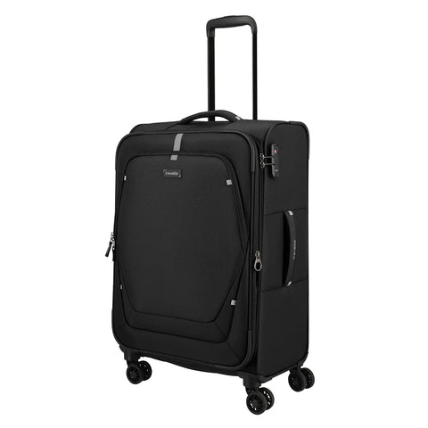 Travelite Umbria 4-Rollen Trolley M 67 cm - Black