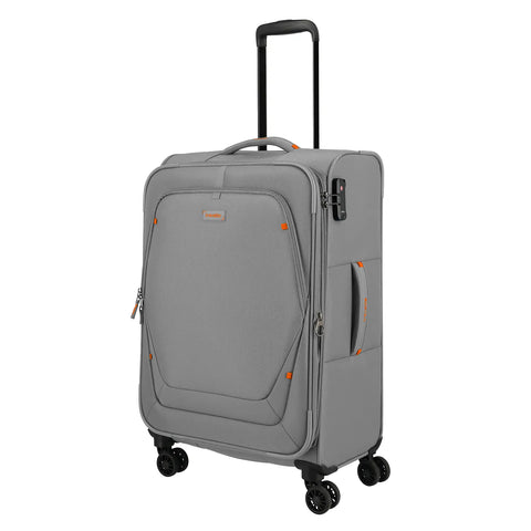 Travelite Umbria 4-Rollen Trolley M 67 cm - Smoky Grey