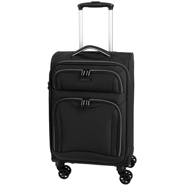 d&n Travel Line 9204 4-Rollen Trolley 66 cm - Schwarz
